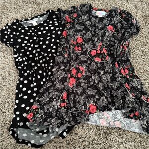 (2) LulaRoe dresses. Size 2.